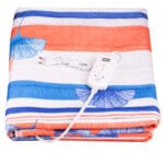 Patura electrica cu incalzire,150x70cm, model floral, Oferte Shop