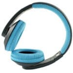 Casti Bluetooth Soundvox™ TM cu microfon, Over The Ear, Radio FM, Negru-Albastru, Oferte Shop