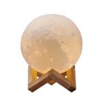 Lampa de veghe luna zambareata, Senzor tactil, bicolora, Oferte Shop