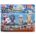 Set 4 figurine eroi SuperSonic, 15 cm, + 3 ani, Oferte Shop