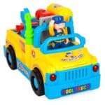 Autobuzul micului mecanic, masina multifunctionala, unelte incluse, 32x17x14 cm Oferte Shop