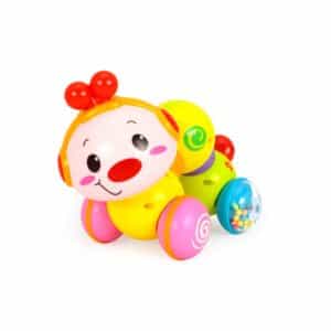 Jucarie interactiva cu functii multiple, Omida interactiva, jucarie smart 20 cm, New Generation by Oferte Shop