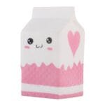 Jucarie squishy, Cutie Alba de lapte, revenire lenta, parfumata, + 3 ani, 10cm, New Generation by Oferte Shop
