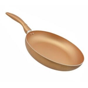 Tigaie aluminiu, maner silicon, dimensiune 20 cm , design ergonomic, eco cooking, Oferte Shop