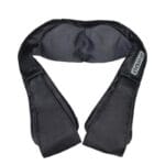 Aparat masaj Neck Massager Negru, pentru relaxare dar si dureri musculare, vibratii intense cu variatii programe si role Shiatsu, New Generation by Oferte Shop