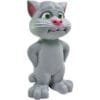 Jucarie Talking Tom interactiva, motanul vorbitor cu povesti, repeta tot ce aude, 20cm, Baterii incluse, by Oferte Shop