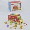 Jucarie din lemn , trenuletul educativ xilofon , puzzle colorat , Oferte Shop