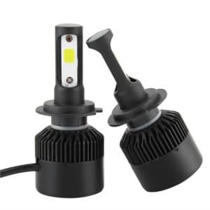 Set 2 LED-uri Auto HB3/9005, 72w/8000 Lumeni, 6500k, S2, Black Edition