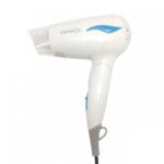 Feon Uscator par Gemei, Alb/Albastru, 1200 W, 3 niveluri temperatura, Oferte Shop