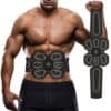 Electrostimulator Advance cu incarcare USB, FIT TRAIN Golden Belt 8 Abs, Intensive Training, 6 moduri de antrenament, EMS New Generation, Oferte Shop