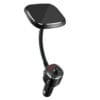 Suport telefon pentru masina cu incarcare wireless QI, Fast Charge, Bluetooth 5.0, Modulator FM, USB, Hands Free, Oferte Shop