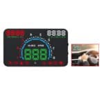 Display kilometraj pentru parbriz WiYii E350, 14.7 cm