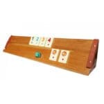 Joc Remi din lemn masiv lacuit Rummy Kardesler Luxury Style