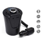 Car kit auto bluetooth, hands free, Negru