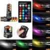 Set 2 becuri de pozitie LED RGB cu telecomanda si intensitate reglabila , Oferte Shop