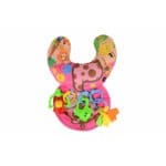 Centru activitati cu perna roz bebe inclusa si jucarie pentru dintisori, Oferte Shop