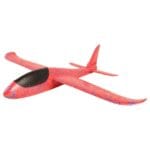 Avion planor rosu , Anti-Shock Sistems New Generation, din material EPP polipropilen, 48cm, Oferte Shop