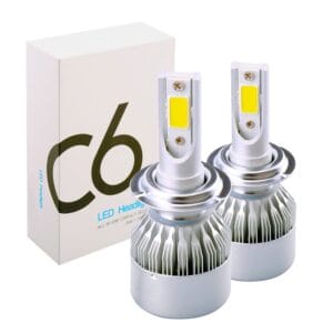 Set 2 becuri H11 LED 36w/3800 lumeni 6000k Oferte Shop