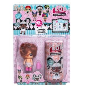 Figurina si capsula tip LOL surprise, Hairgoals, accesorii incluse Mistery Box, New Generation by Oferte Shop