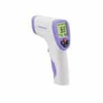 Termometru digital non contact Esperanza, infrarosu, pentru corp si suprafete, ecran LCD, Alb