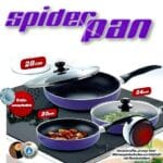 SPIDER PAN - Set 3 tigai + 2 capace ! Oferta Lunii (Pret Incredibil !)