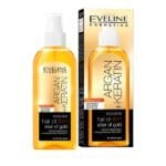 Ulei de par, Eveline Cosmetics, 8 in 1 Argan + Keratina, Elixir of Gold, 150 ml