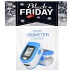 2x Pulsoximetrul digital pentru deget cu display  – Pachet Special (Set 2 buc) 1+1 Gratis doar 99 lei