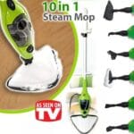 Mop cu Aburi H2O X10 - Functie de Dezinfectare si Control Abur - 1300W, rezervor 400ml